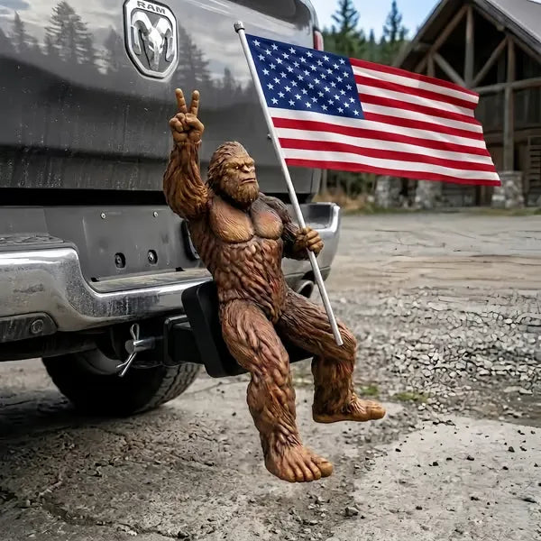🇺🇸 Today Only 49% OFF — Turn Your SUV Or Truck Into A Roadside Statement 🚙🔥 With A Bigfoot Flag Hitch Cover 👣🇺🇸 That Shows Freedom, Pride & Attitude 💪🛣️✨