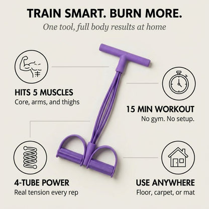 Mresio™ – 8-Tube Full-Body Resistance Pedal Trainer + 50% OFF