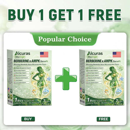 Official Store🧑‍⚕️| Alcuras™ Moringa × Berberine × AMPK 8-Benefit Slimming & Metabolic Nano Microneedle Patch 🇺🇸  Just once a day · Visible changes in 7 days  ✅ For obesity, loose skin, diabetes, sleep apnea, joint issues, and more