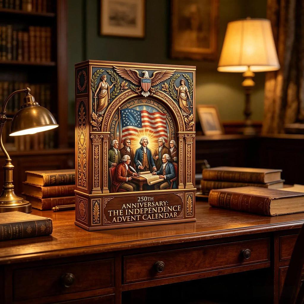 🇺🇸 LAST CHANCE — 250th ANNIVERSARY EDITION 🎖️ The Independence Advent Calendar 24 Days. 24 Stories. One Nation.
