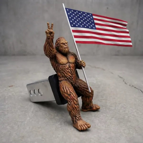🇺🇸 Today Only 49% OFF — Turn Your SUV Or Truck Into A Roadside Statement 🚙🔥 With A Bigfoot Flag Hitch Cover 👣🇺🇸 That Shows Freedom, Pride & Attitude 💪🛣️✨