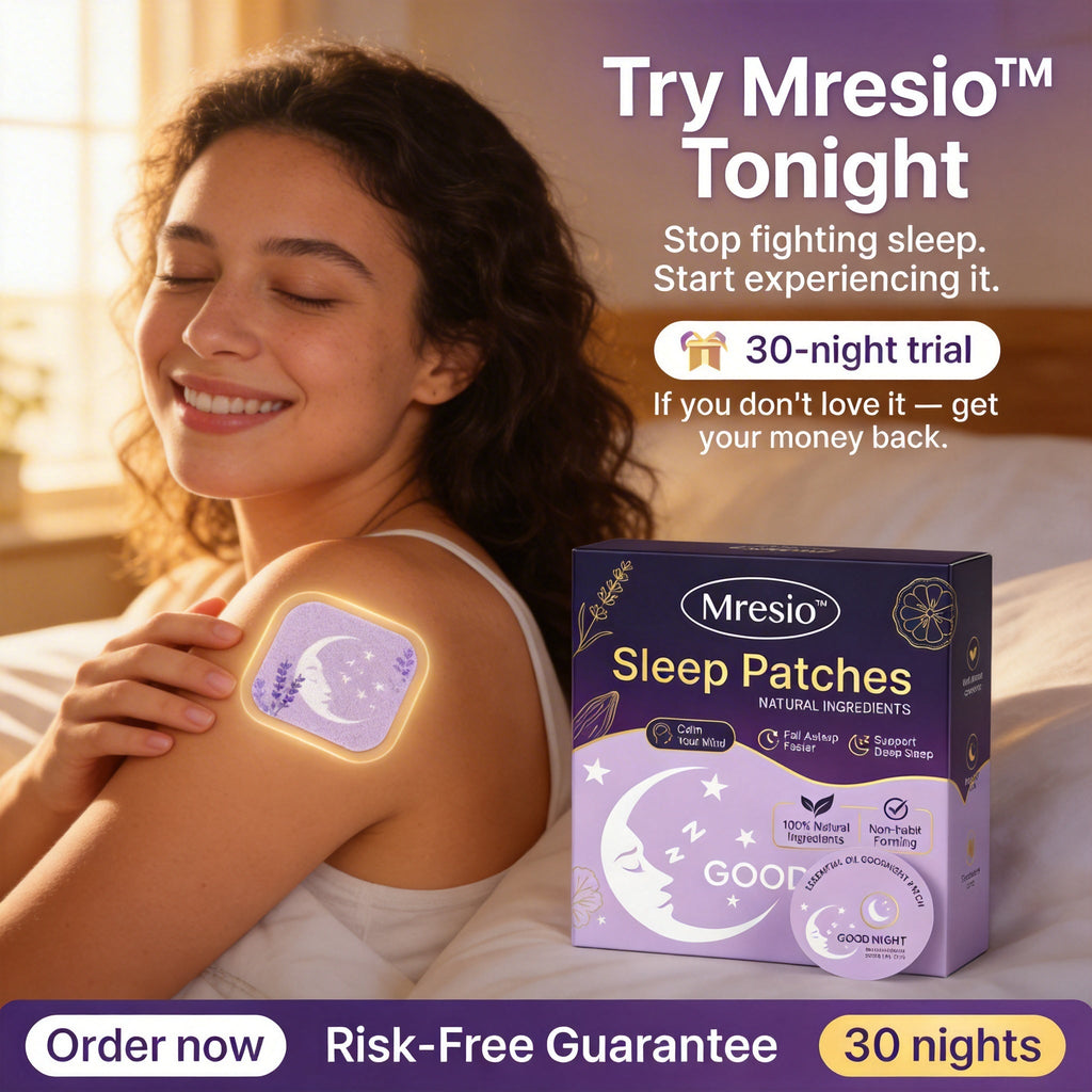 Sleep Patches — Fall Asleep in Minutes, Without Pills