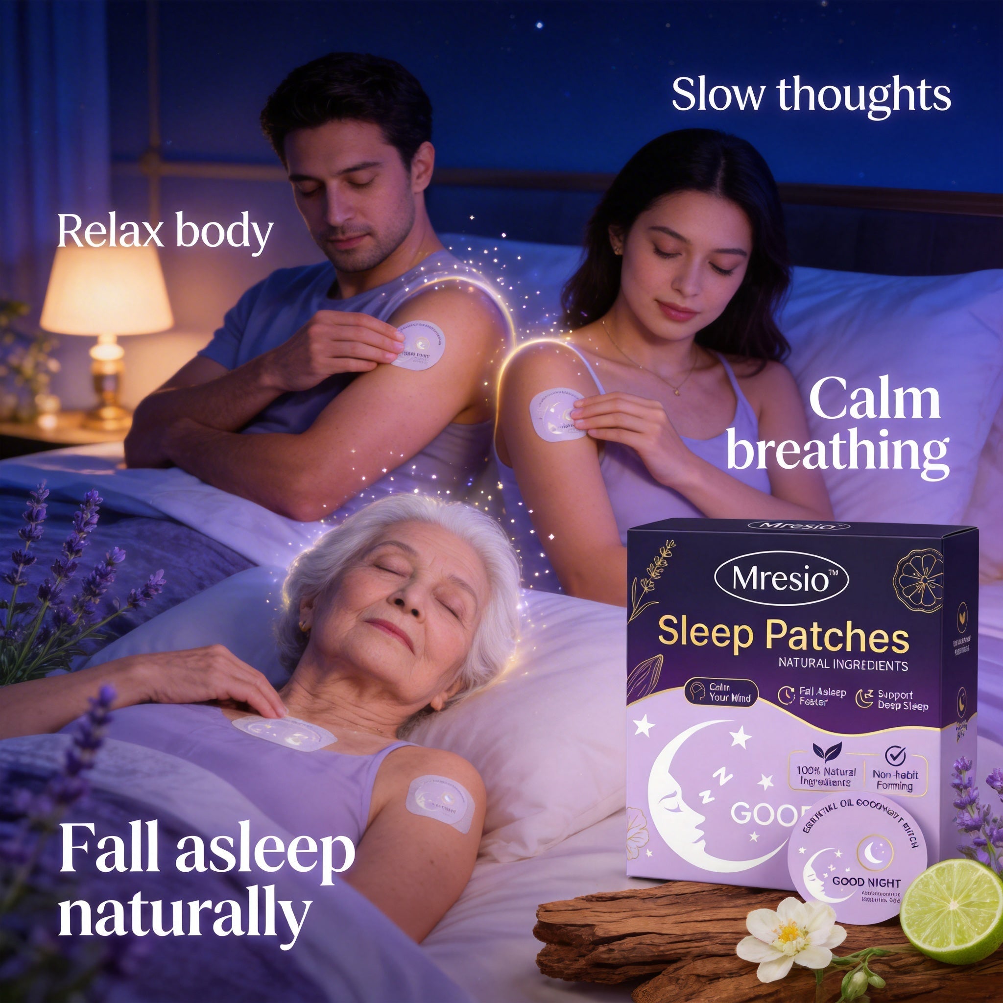 Sleep Patches — Fall Asleep in Minutes, Without Pills
