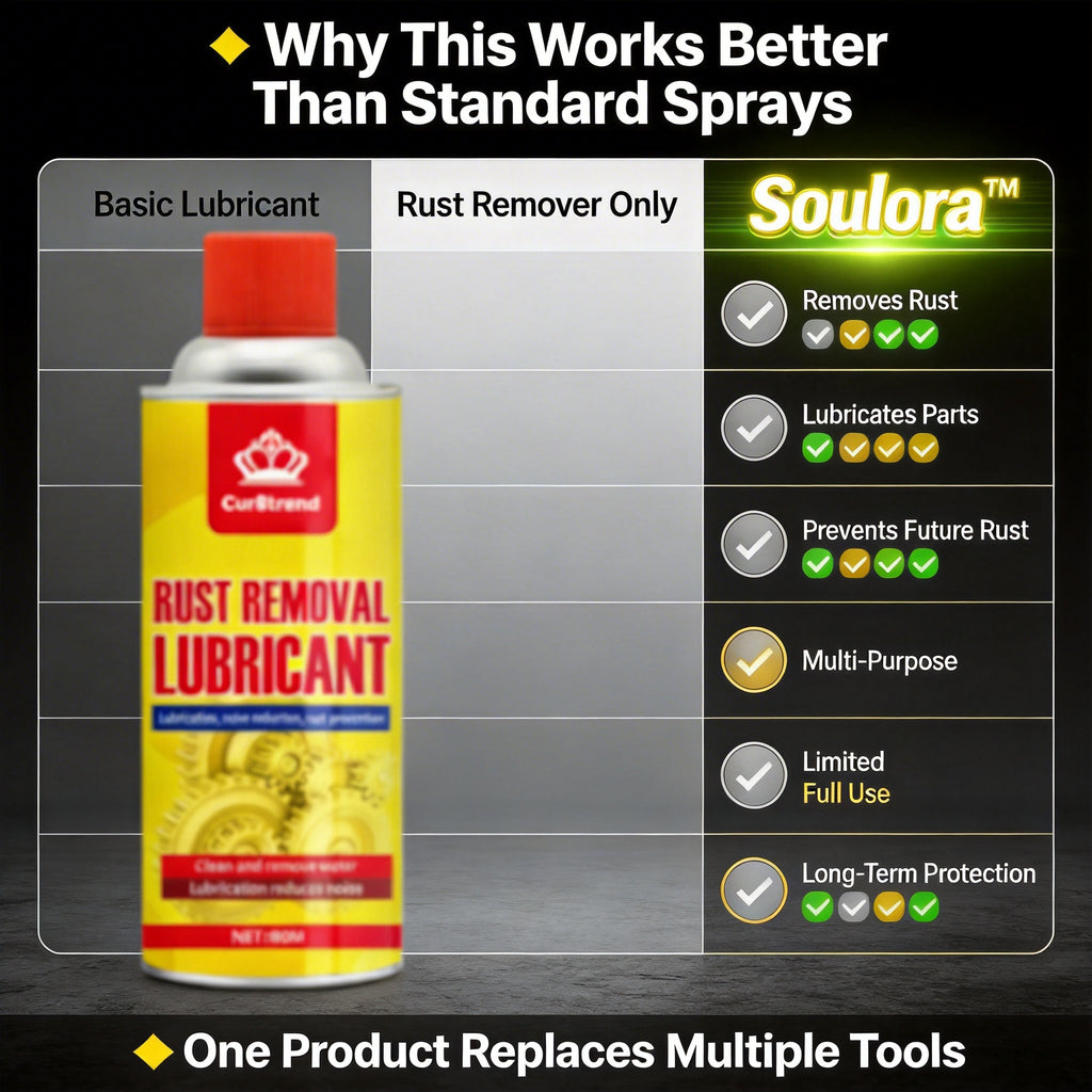 Rust Remover &amp; Anti-Rust Lubricant Spray